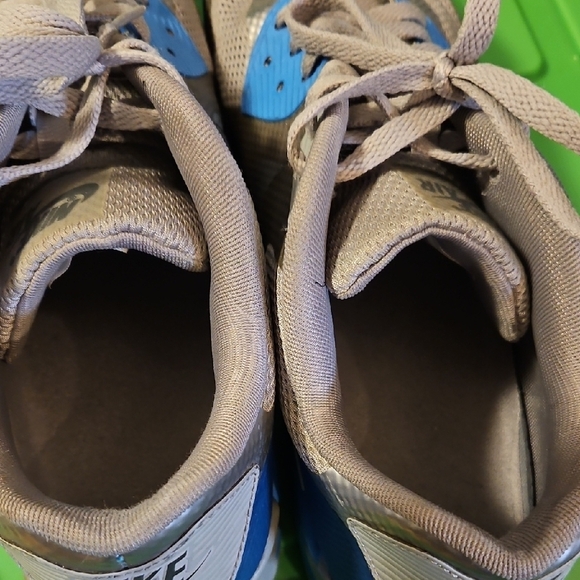 Nike Air Max 90 Hyperfuse - Midnight Fog w/ Blue Glow - Size 12 - Picture 7 of 9